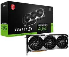 Видеокарта MSI NVIDIA GeForce RTX 4060 VENTUS 3X 8G OC