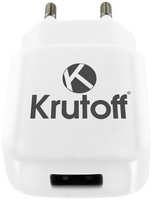 Сетевое зарядное устройство Krutoff CH-02 1xUSB, 2.1A (02171)