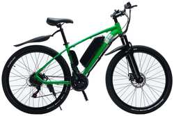 Электрический велосипед FURENDO E-X5 350 зеленый матовый