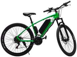 Электрический велосипед FURENDO E-X5 350 GT зеленый матовый