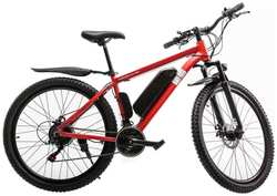 Электрический велосипед FURENDO E-X1 350 ярко-красный