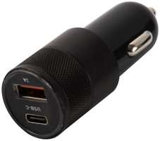 Автомобильное зарядное устройство Red Line USB+Type-C C20 18W