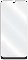 Защитное стекло для смартфона LuxCase Galaxy A12, прозрачное, 0,33 мм, черная рамка
