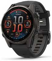 Спортивные часы Garmin Fenix 8 AMOLED Sapphire 43мм черные