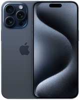 Восстановленный смартфон Apple iPhone 15 Pro Max 256GB Blue Titanium (Dual Sim), отличный