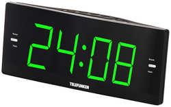 Радио-часы Telefunken TF-1587 Black / Green