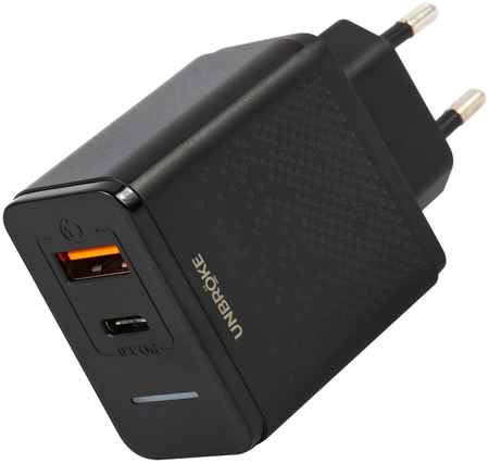 Зарядное устройство UNBROKE UN-1 (USB, USB Type-C)