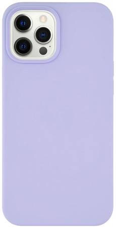 Чехол для смартфона VLP Silicone Сase для iPhone 12 Pro Max, фиолетовый