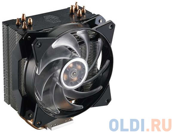 Кулер для процессора Cooler Master CPU Cooler MasterAir MA410P, 130W (up to 150W), RGB, Full Socket Support / MAP-T4PN-220PC-R1
