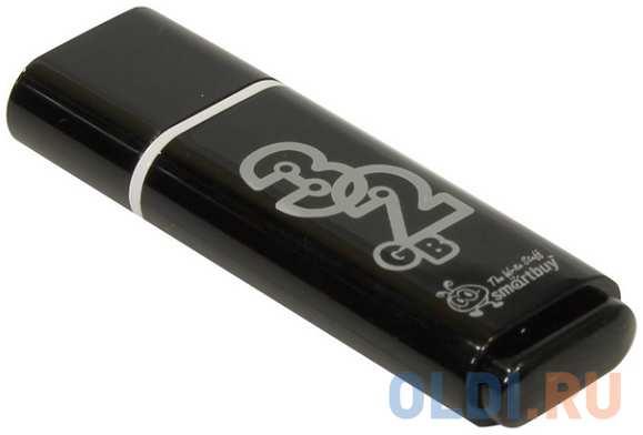 Smart Buy Внешний накопитель 32Gb USB Drive <USB2.0 Smartbuy Glossy series Black (SB32GBGS-K) 434033287