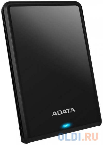 A-Data Внешний жесткий диск 1Tb Adata USB 3.1 AHV620S-1TU31-CBK HV620S Slim 2.5″ чёрный 434033683