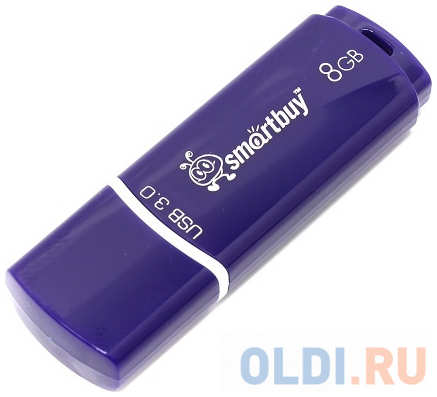 Smart Buy Внешний накопитель 8Gb USB Drive <USB3.0 Smartbuy Crown Blue (SB8GBCRW-Bl) 434033727