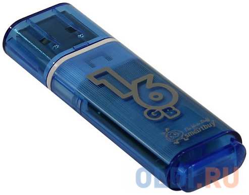 Smart Buy Внешний накопитель 16Gb USB Drive <USB2.0 Smartbuy Glossy series (SB16GBGS-B)