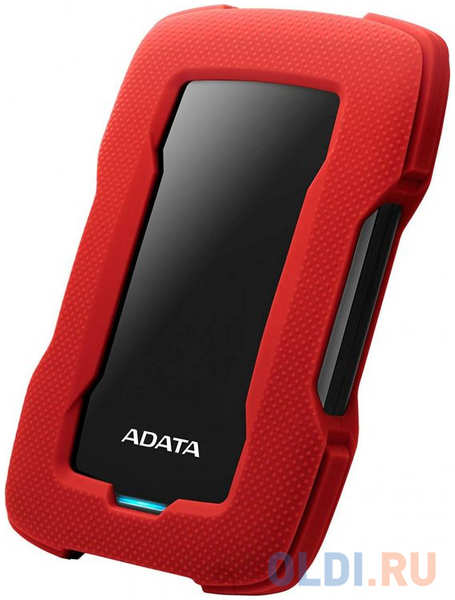 Внешний жесткий диск 2.5″ 2 Tb USB 3.1 A-Data AHD330-2TU31-CRD HD330 красный 434063454