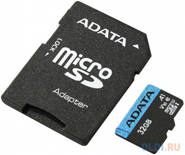 Карта памяти microSDHC 32Gb A-Data Premier AUSDH32GUICL10A1-RA1