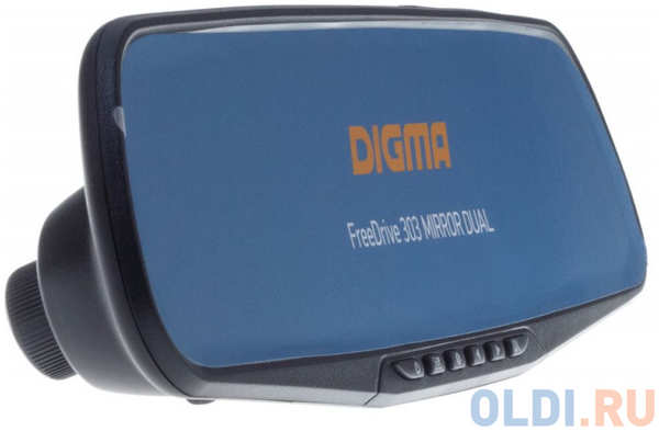 Видеорегистратор Digma FreeDrive 303 MIRROR DUAL черный 1.3Mpix 1080x1920 1080p 120гр. GP2248 434074595