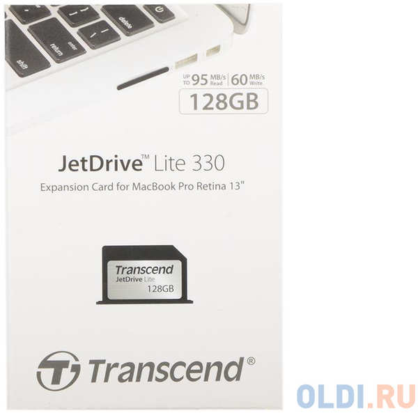 Карта памяти 128GB Transcend JetDrive Lite 330, rMBP 13 12-L13 (TS128GJDL330) 434116896