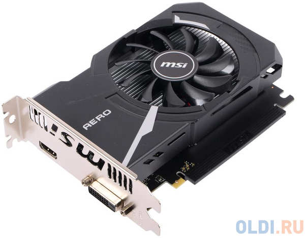 Видеокарта MSI GeForce GT 1030 AERO ITX 2GD4 OC 2048Mb 434119642