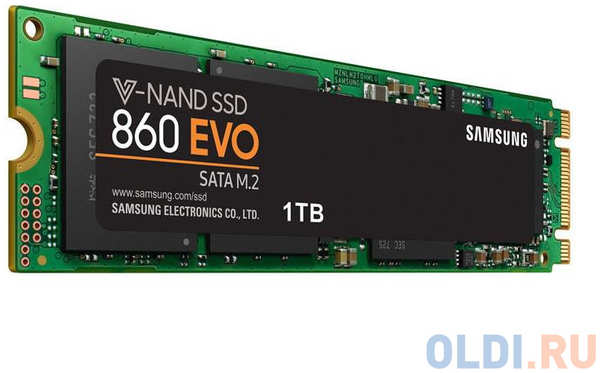 Твердотельный накопитель SSD M.2 1 Tb Samsung MZ-N6E1T0BW Read 550Mb/s Write 520Mb/s 3D NAND TLC 434124476