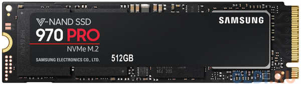 Твердотельный накопитель SSD M.2 512 Gb Samsung 970 PRO NVMe Read 3500Mb/s Write 2300Mb/s MLC MZ-V7P512BW 434135397