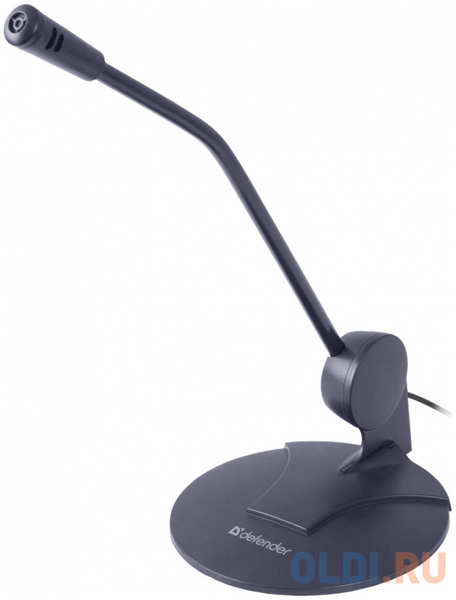 Микрофон Defender MIC-117 серый, кабель 1,5 м 434146860