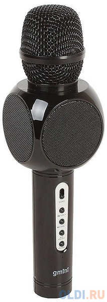 Портативный микрофон-караоке плеер Gmini GM-BTKP-03B, BT динамики 2 шт., Мощность: 5 Вт.х2, перезаряжаемый аккумулятор, черный 434148234