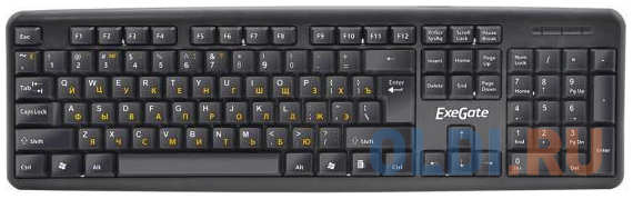Клавиатура проводная Exegate LY-331L USB черный 434156926
