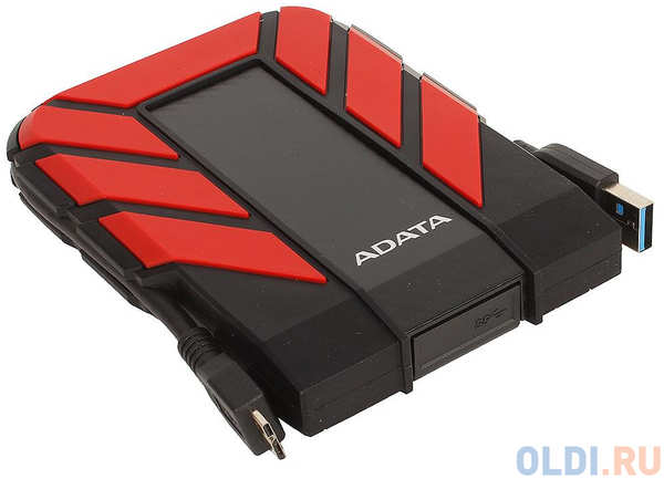 A-Data Внешний жесткий диск 1Tb Adata HD710P AHD710P-1TU31-CRD черно-красный (2.5″ USB3.0) 434164632