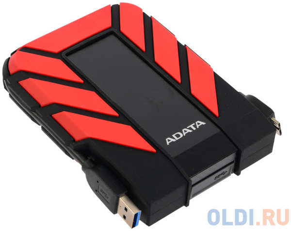 Внешний жесткий диск 2.5″ 2 Tb USB 3.0 A-Data AHD710P-2TU31-CRD красный черный 434164860