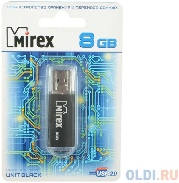 Флешка USB 8Gb Mirex Unit 13600-FMUUND08