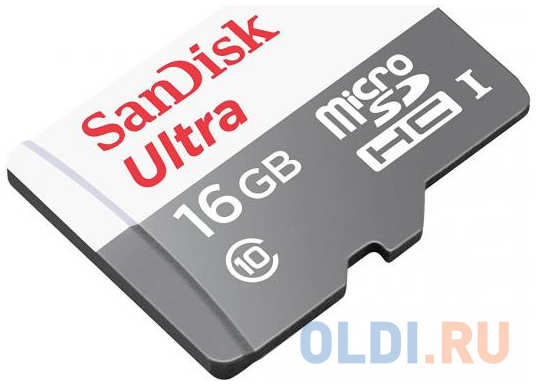 Карта памяти Micro SDHC 16Gb Class 10 Sandisk SDSQUNS-016G-GN3MN 434172502