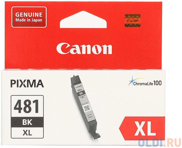 Картридж Canon CLI-481XL BK 2280стр Черный 434183518