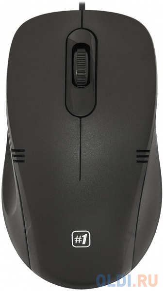 Проводная оптическая мышь Defender MM-930 черный,3 кнопки,1200dpi 434202546