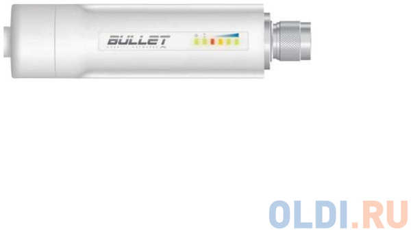 Точка доступа Ubiquiti Bullet M2 HP 802.11n 150Mbps 2.4GHz 28dBm разъем N BulletM2-HP 434221230