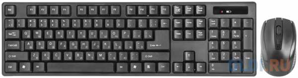 Клавиатура + Мышь Defender C-915 RU, радио, черный, полноразмерный 434226095