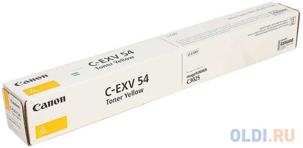 Тонер Canon C-EXV54Y 8500стр Желтый 434251712