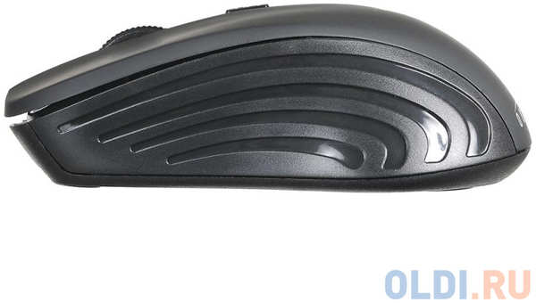 Мышь Oklick 545MW черный/черный оптическая (1600dpi) беспроводная USB (4but) 434272006