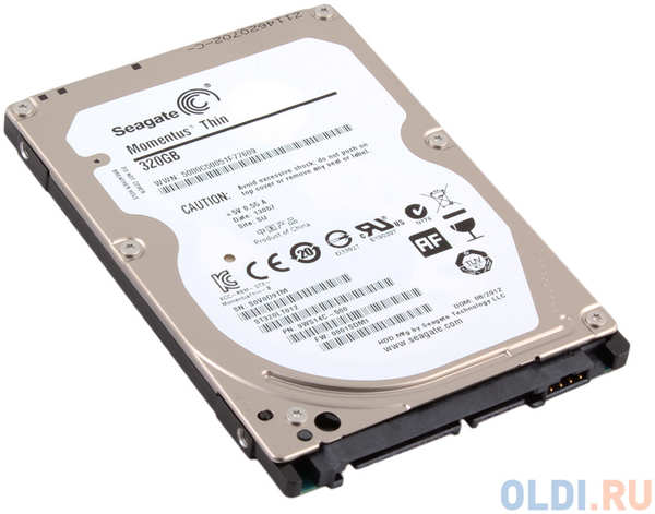 Жесткий диск для ноутбука 2.5″ 320 Gb 5400rpm 8Mb cache Seagate Momentus SATAII ST320LT012 7мм 434312629