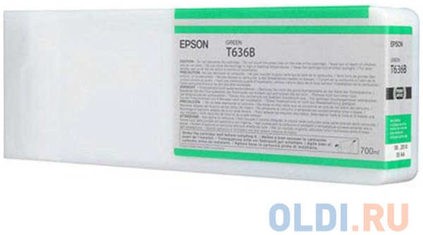 Картридж Epson C13T636B00 для Epson Stylus Pro 7900/9900 зеленый 434335203