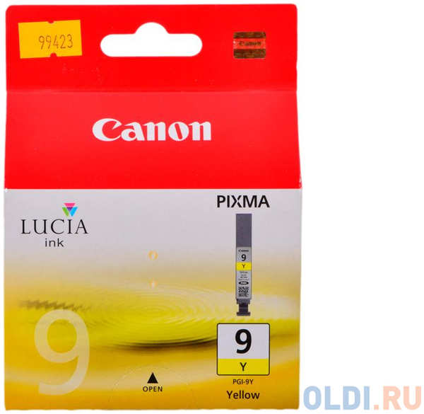 Картридж Canon PGI-9Y 720стр Желтый 434455267