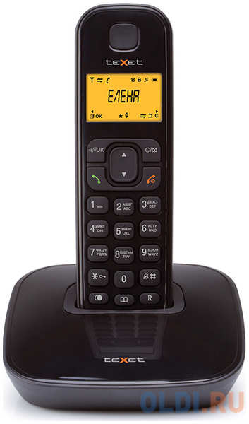 Радиотелефон DECT Texet TX-D6705A черный 434502991