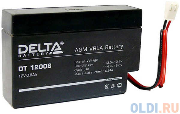 Батарея Delta DT 12008 0.8Ач 12B