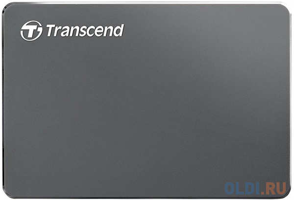 Внешний жесткий диск 2.5″ USB3.0 1 Tb Transcend StoreJet 25 TS1TSJ25C3N серый 434516110