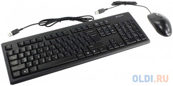 Комплект A4Tech KRS-8372 черный USB 434532385