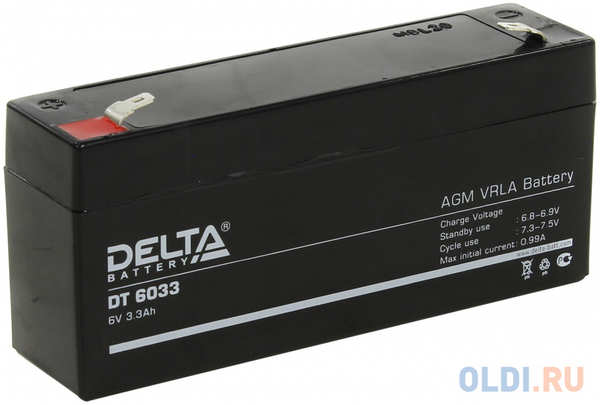 Батарея Delta DT 6033 3.3Ач 6B 434534127