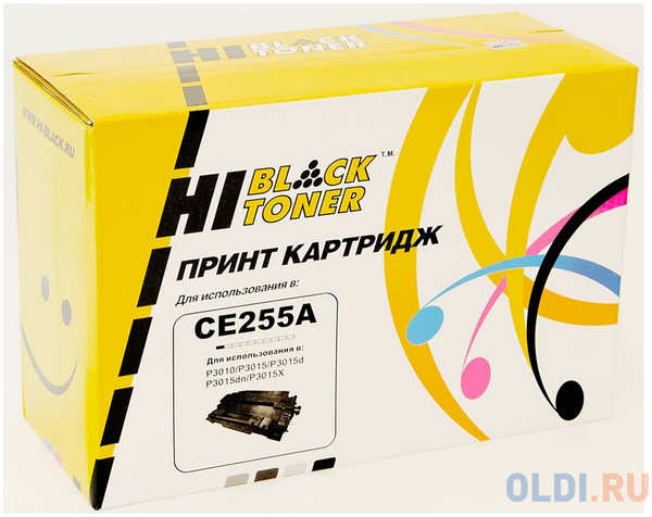 Картридж Hi-Black для HP CE255A LJ P3015 6000стр 434548629