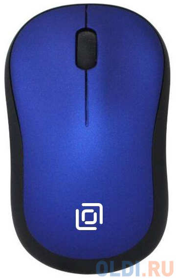 Мышь беспроводная Oklick 665MW синий чёрный USB 434556375
