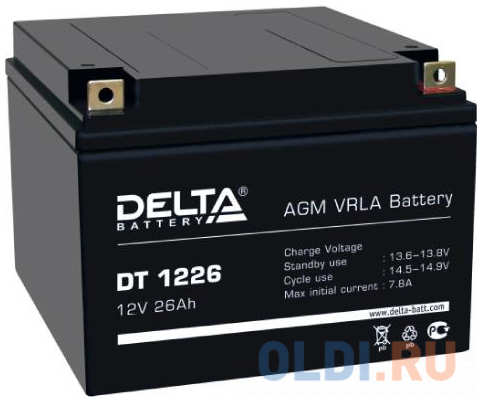 Батарея Delta DT 1226 26Ач 12В 434591811