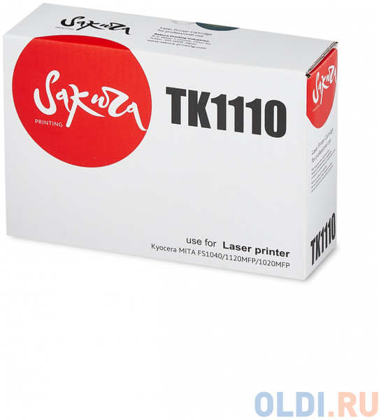 Картридж Sakura TK1110 2500стр Черный 434595556