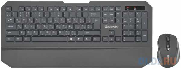 Клавиатура + Мышь Defender Berkeley C-925 , B (Черн) Кл:104+12 М:6кн